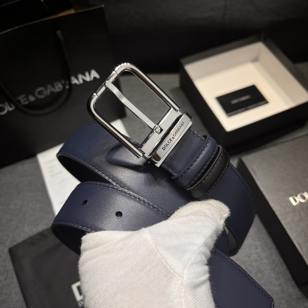 Custom-Made Ostrich Striped Men’s Belt: High-Quality Fashion Statement - 图片 2