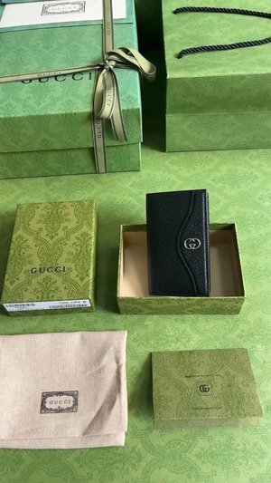 Gucci Wallet Card pack Black