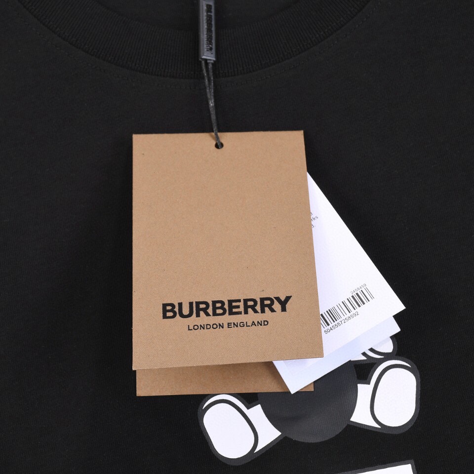 BURBERRY 巴宝莉 小熊 TB字母 印花 短袖