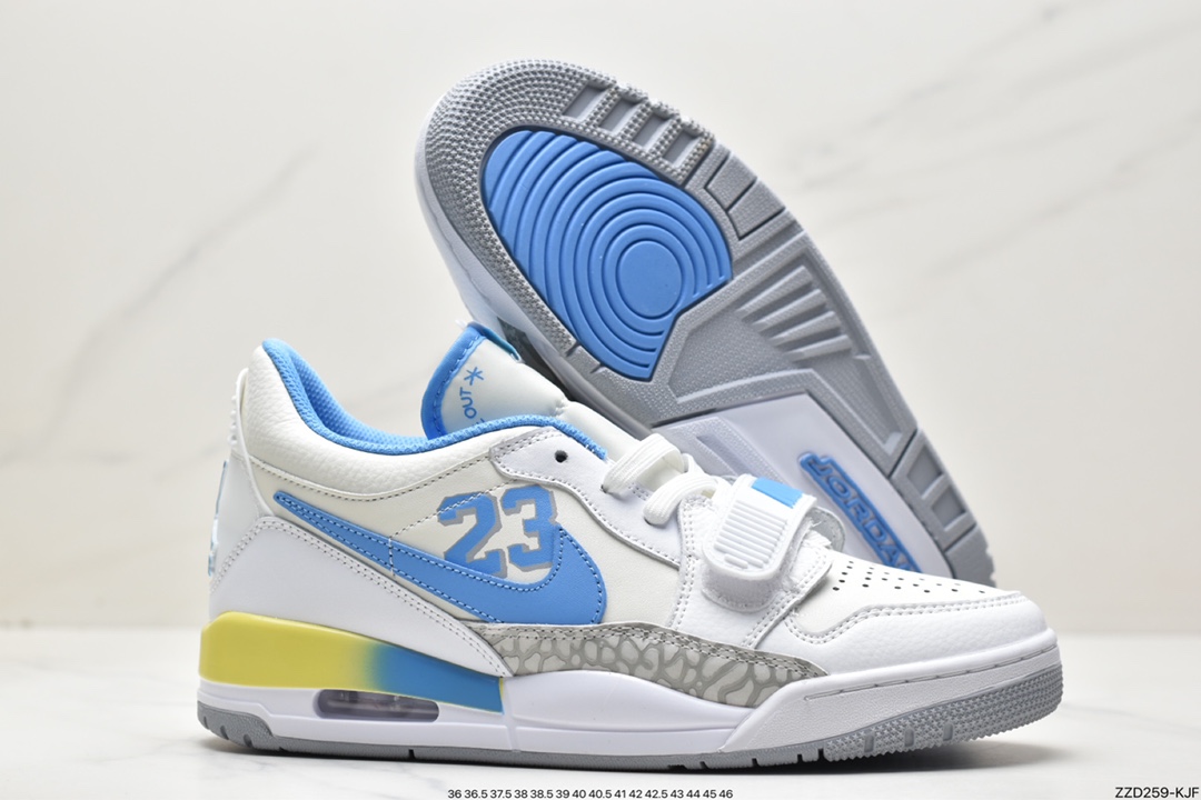 Air Jordan Legacy 312 has a staggered design FJ7223-141