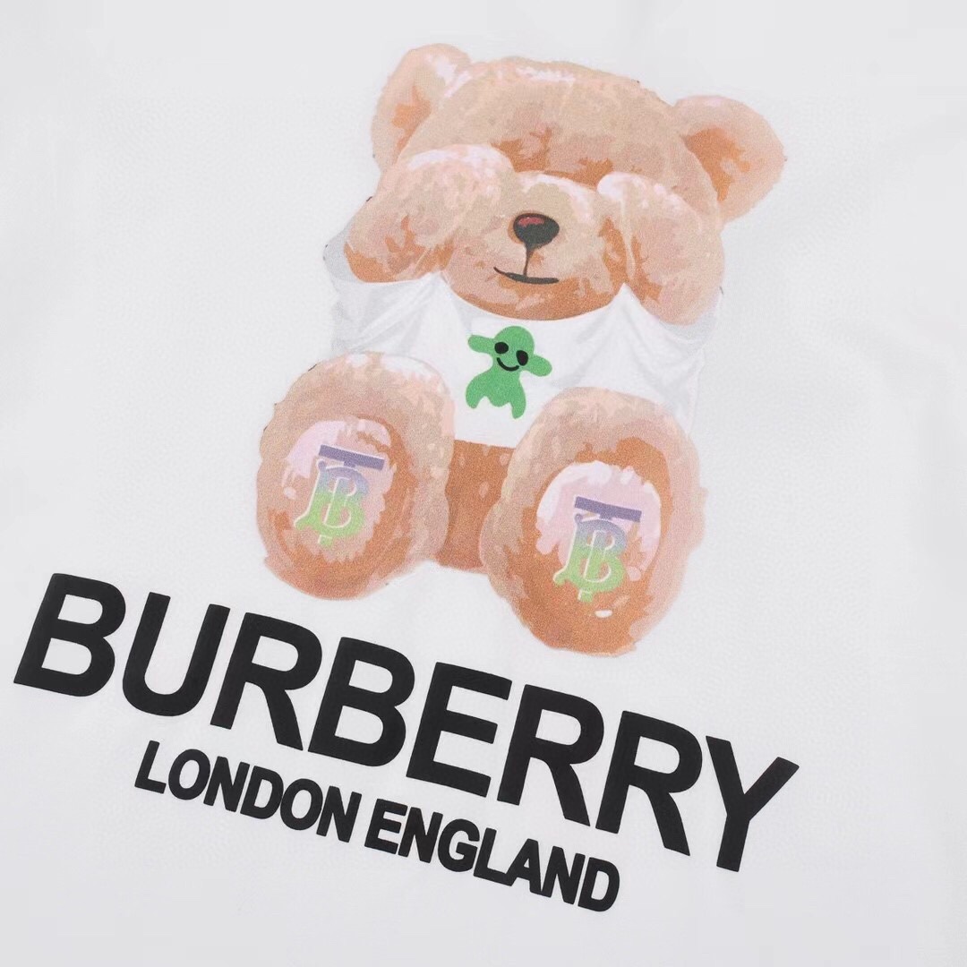 BURBERRY 巴宝莉 小毛熊发泡印花 短袖