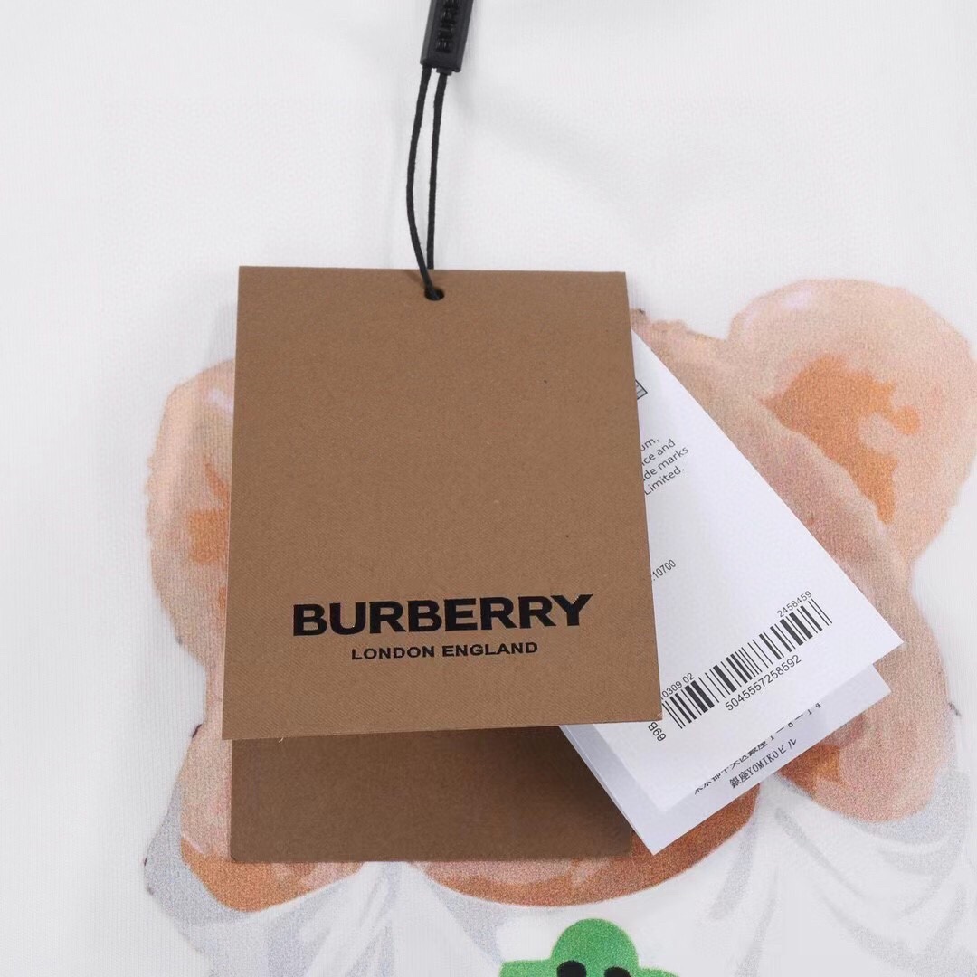 BURBERRY 巴宝莉 小毛熊发泡印花 短袖