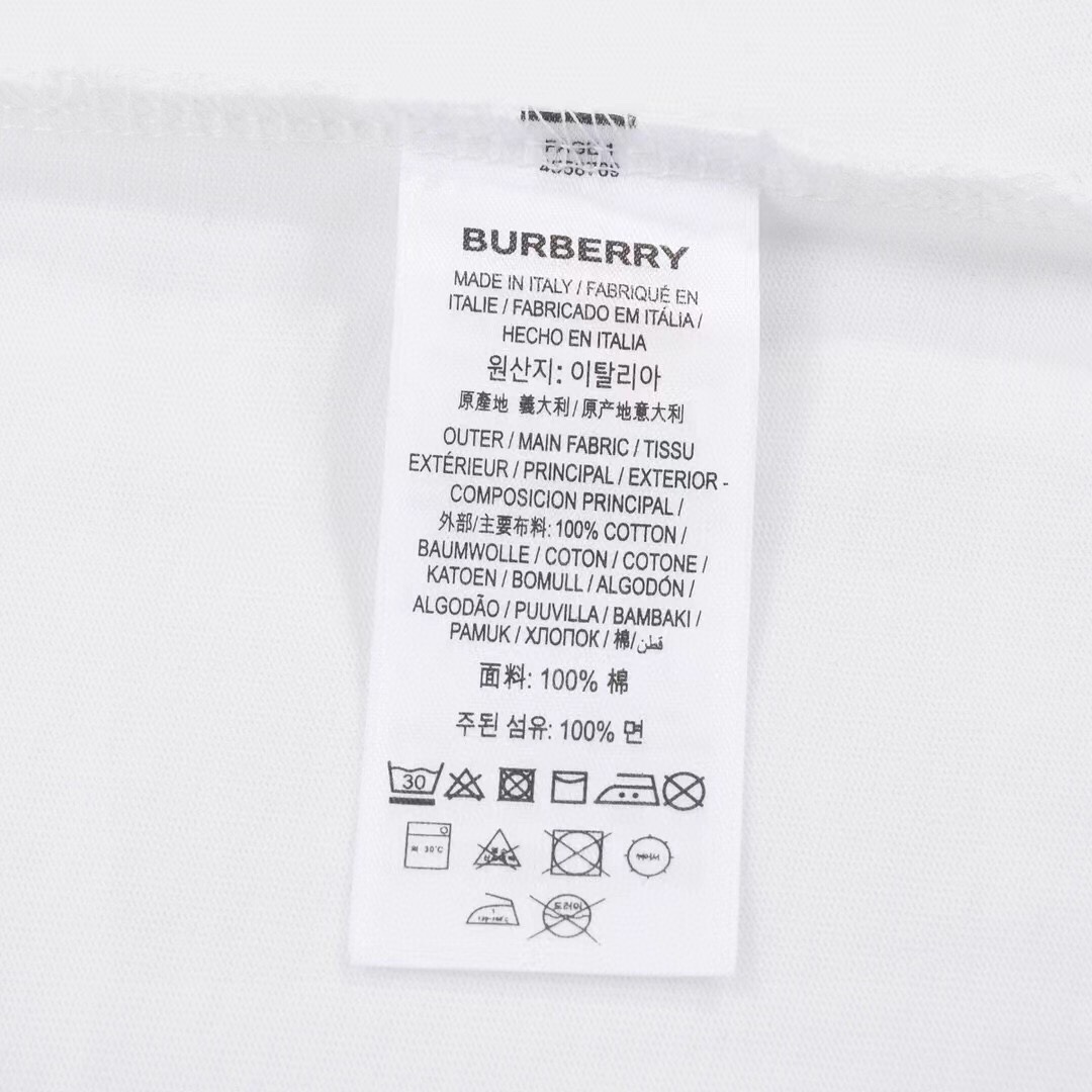 BURBERRY 巴宝莉 小毛熊发泡印花 短袖