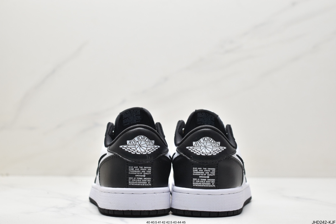 Nike Air Jordan 1 Retro Low Slip ”Black TOE” Michael Jordan AJ1 low-top basketball sneakers CQ0279-001