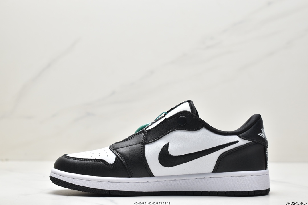 Nike Air Jordan 1 Retro Low Slip ”Black TOE” Michael Jordan AJ1 low-top basketball sneakers CQ0279-001