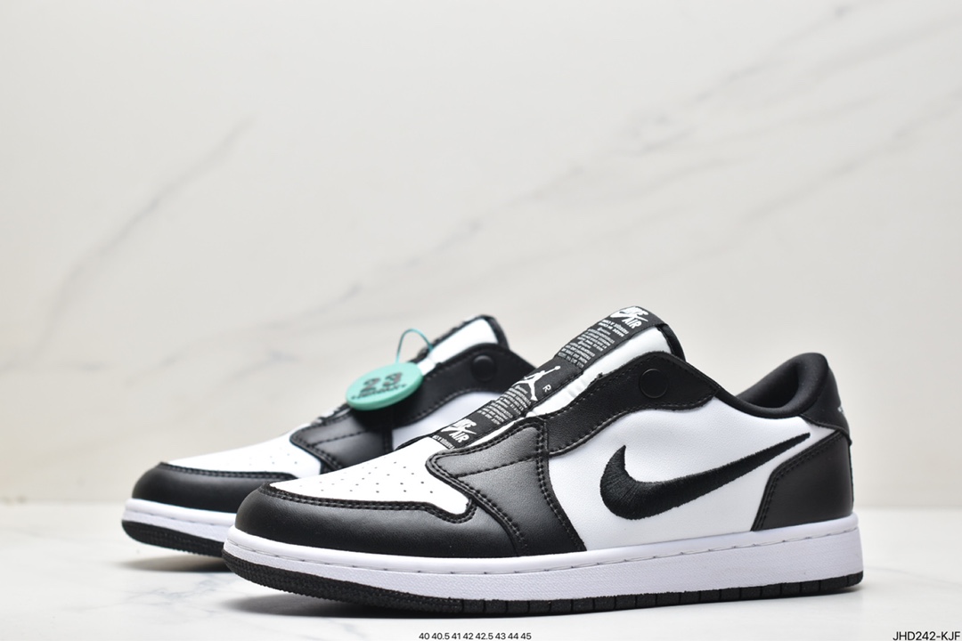 Nike Air Jordan 1 Retro Low Slip ”Black TOE” Michael Jordan AJ1 low-top basketball sneakers CQ0279-001