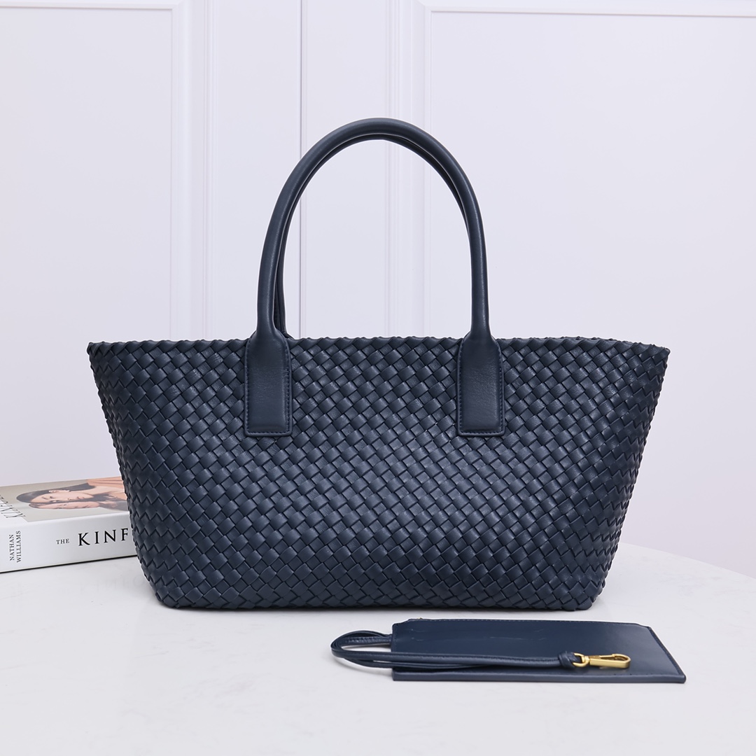 CABAT Double-Sided Woven Tote Bag Medium