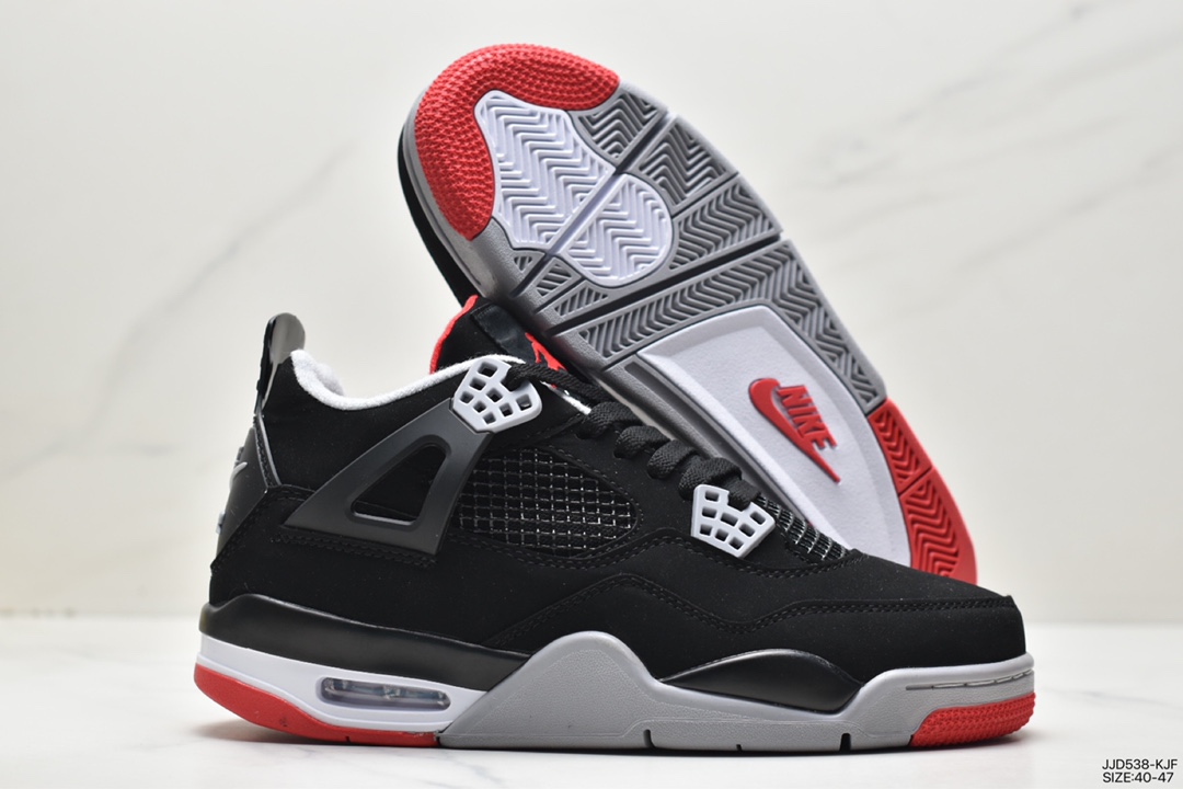 130 乔丹Air Jordan 4 Retro OG"Fire Red"迈克尔·乔丹AJ4代中帮篮球鞋 DR5415-105