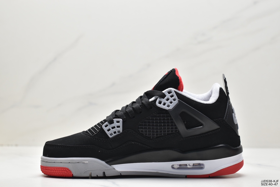 130 乔丹Air Jordan 4 Retro OG"Fire Red"迈克尔·乔丹AJ4代中帮篮球鞋 DR5415-105