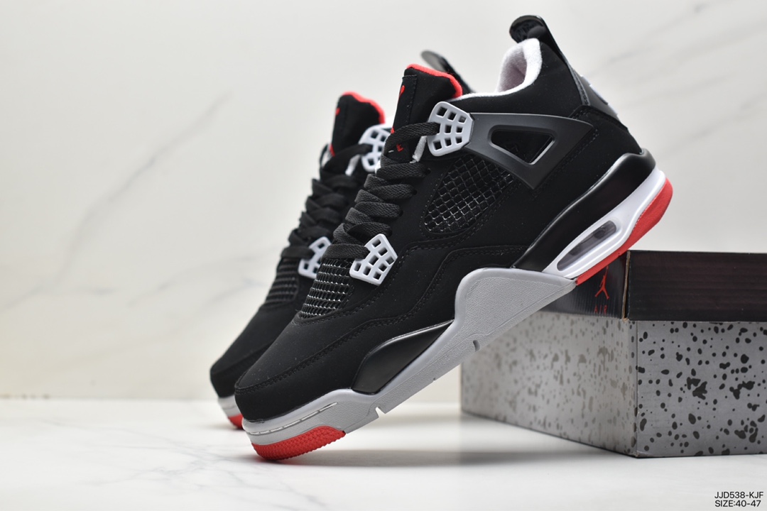 130 乔丹Air Jordan 4 Retro OG"Fire Red"迈克尔·乔丹AJ4代中帮篮球鞋 DR5415-105