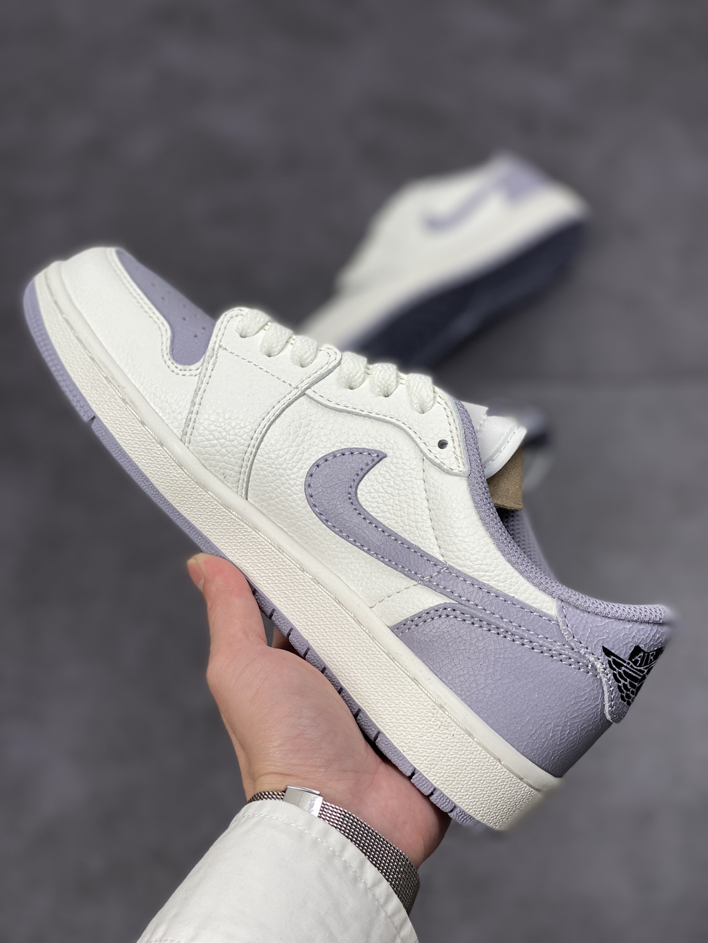 Air Jordan 1 LOW OG ”Atmosphere Grey” new Baibai ash AJ1 Joe 1 Low casual board shoes CZ0790-101