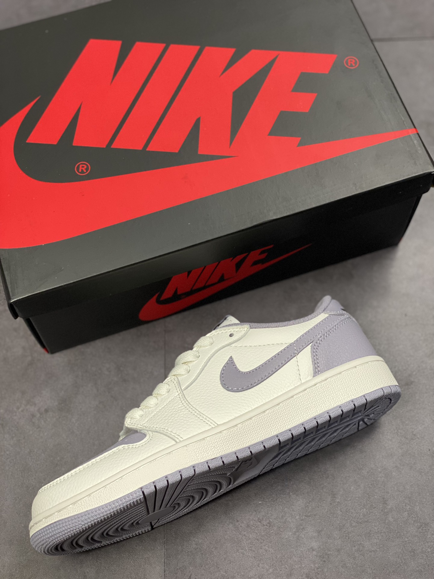 Air Jordan 1 LOW OG ”Atmosphere Grey” new Baibai ash AJ1 Joe 1 Low casual board shoes CZ0790-101