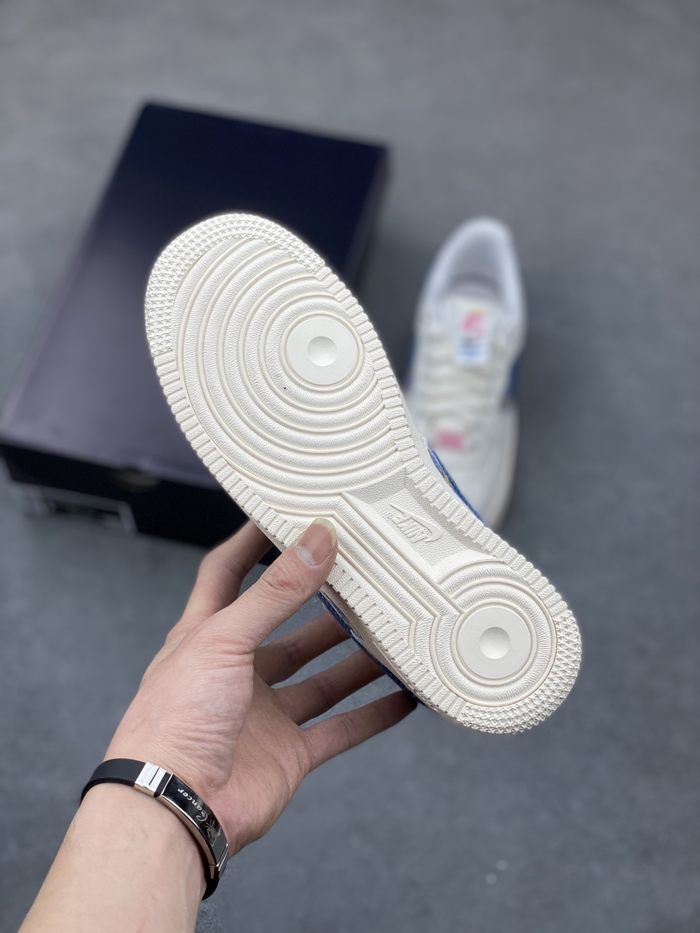 Nike Air Force 1 Low 'Light Cream Blue' Casual Sneakers - FJ7740-141 7 i1681507150 5528 5