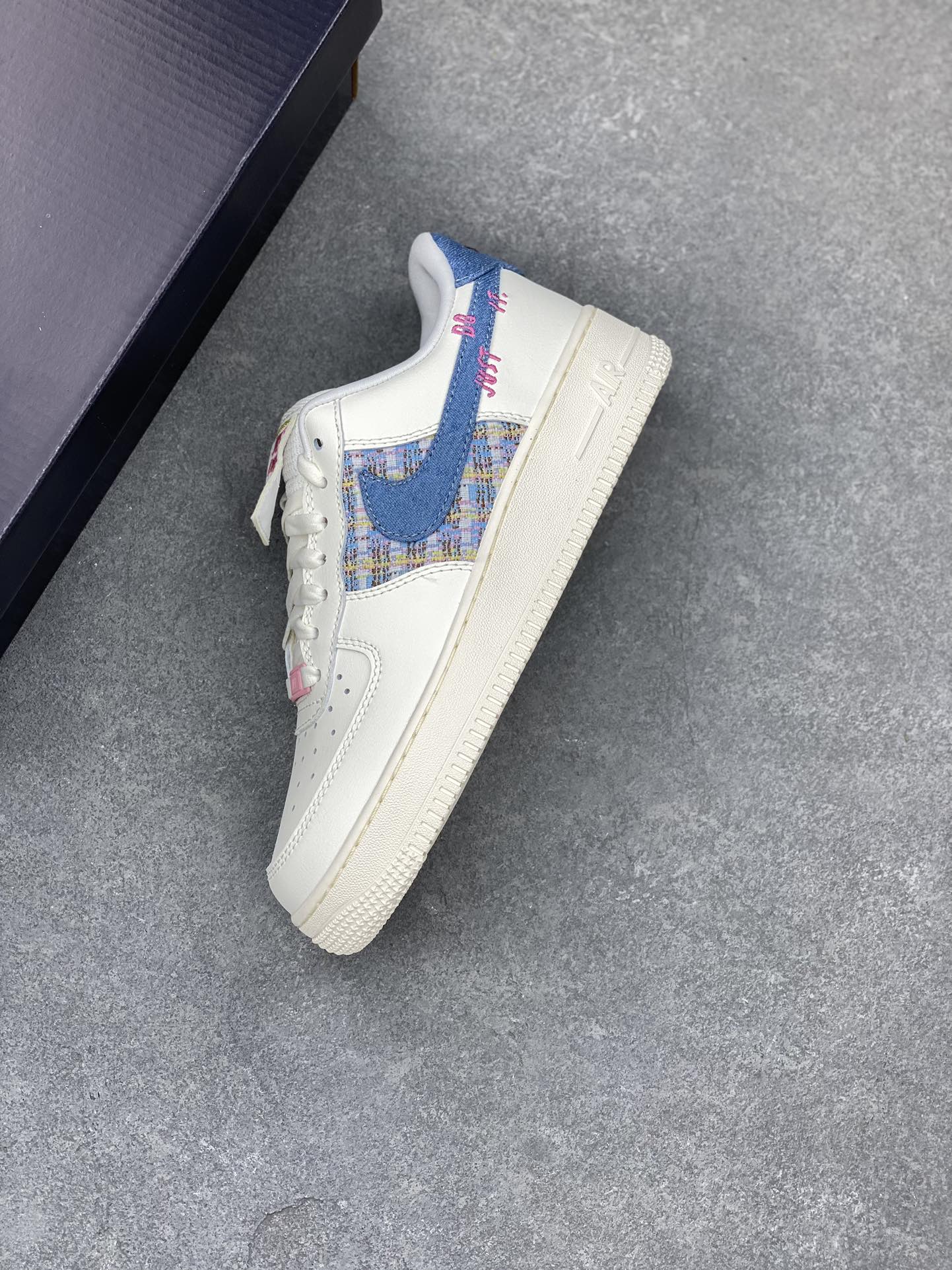 Nike Air Force 1 Low 'Light Cream Blue' Casual Sneakers - FJ7740-141 8 i1681507150 6002 6