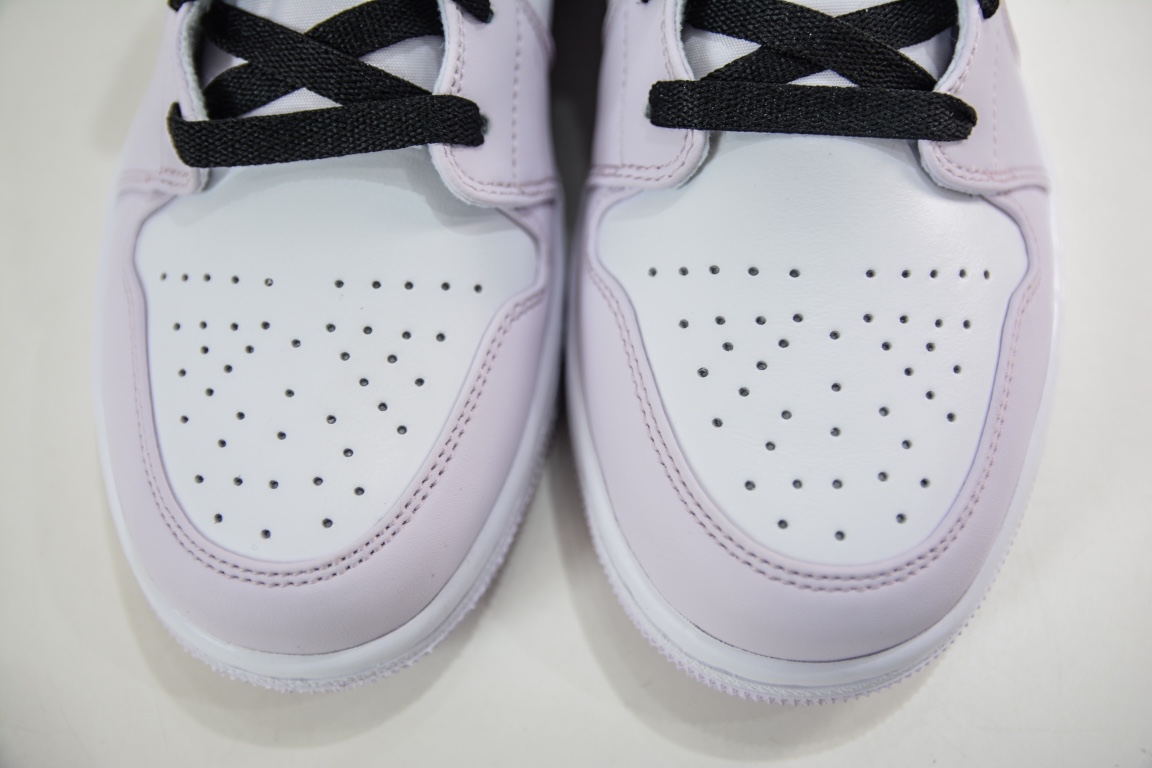 240 原装版 Nike Air Jordan 1 Mid GS AJ1 乔1渐变葡萄紫 中帮篮球鞋 DQ8423-501
