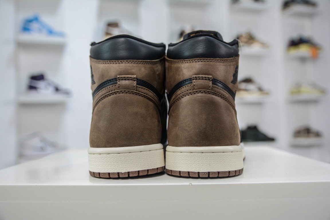 240 原装Air Jordan AJ1 Retro High 黑棕摩卡 DZ5485-020