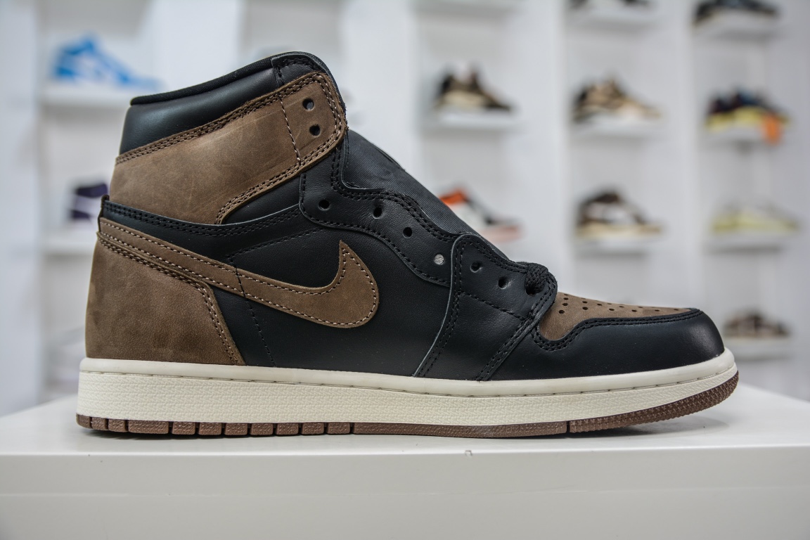 240 原装Air Jordan AJ1 Retro High 黑棕摩卡 DZ5485-020