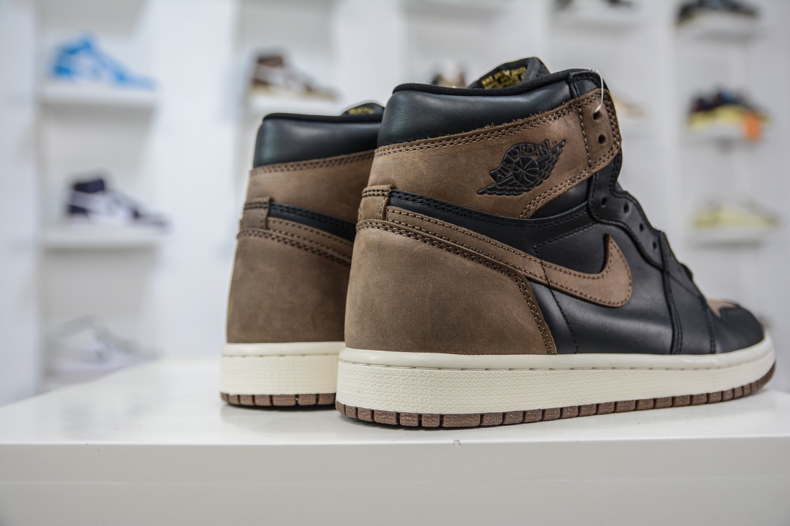 240 原装Air Jordan AJ1 Retro High 黑棕摩卡 DZ5485-020