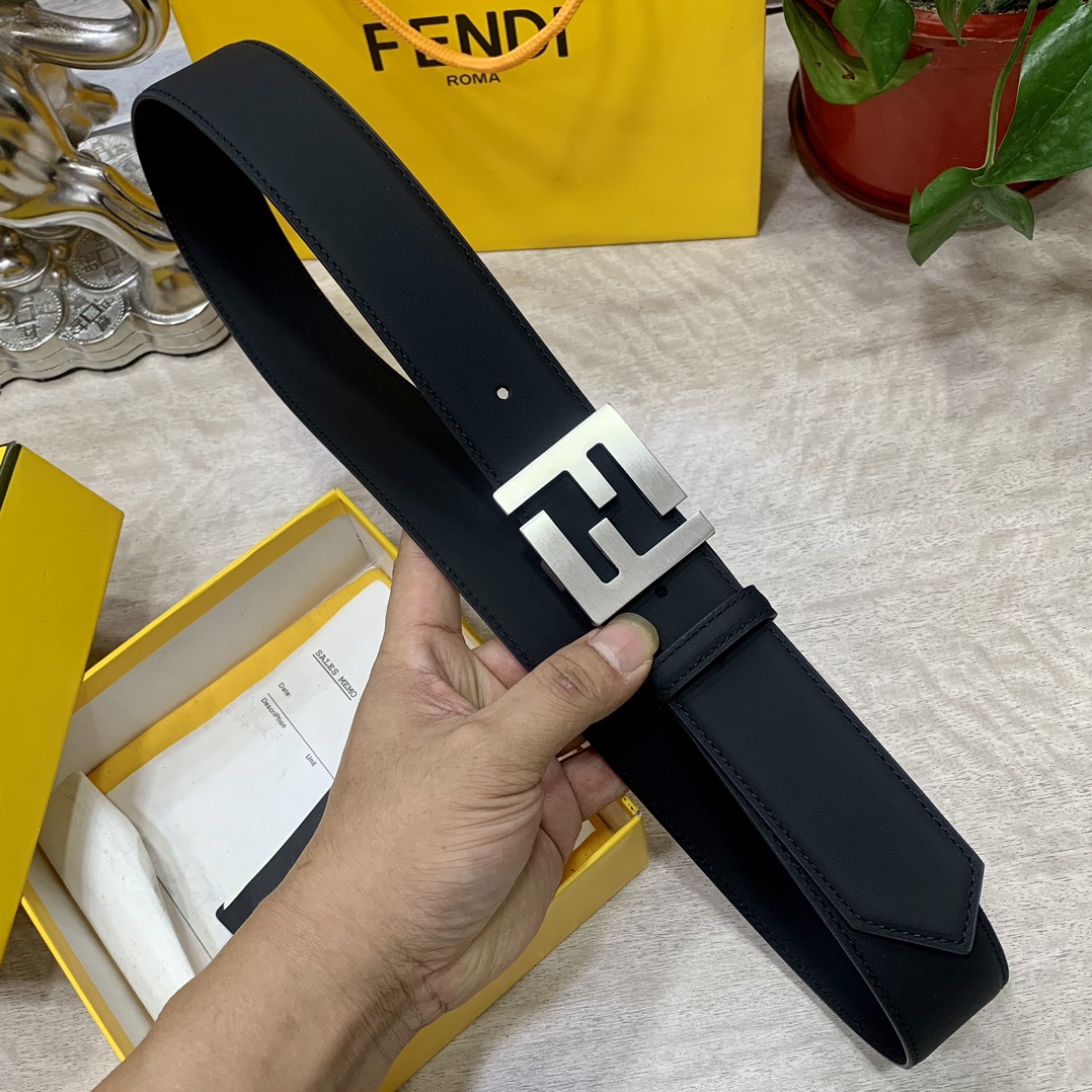 FENDl宽40MM双面原版小牛皮搭