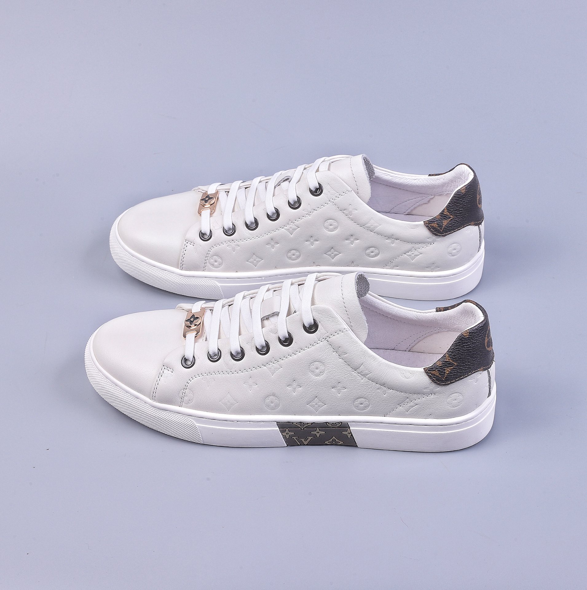 New goods #LV donkey card trap Trainer sneaker low -top leisure sneakers series series