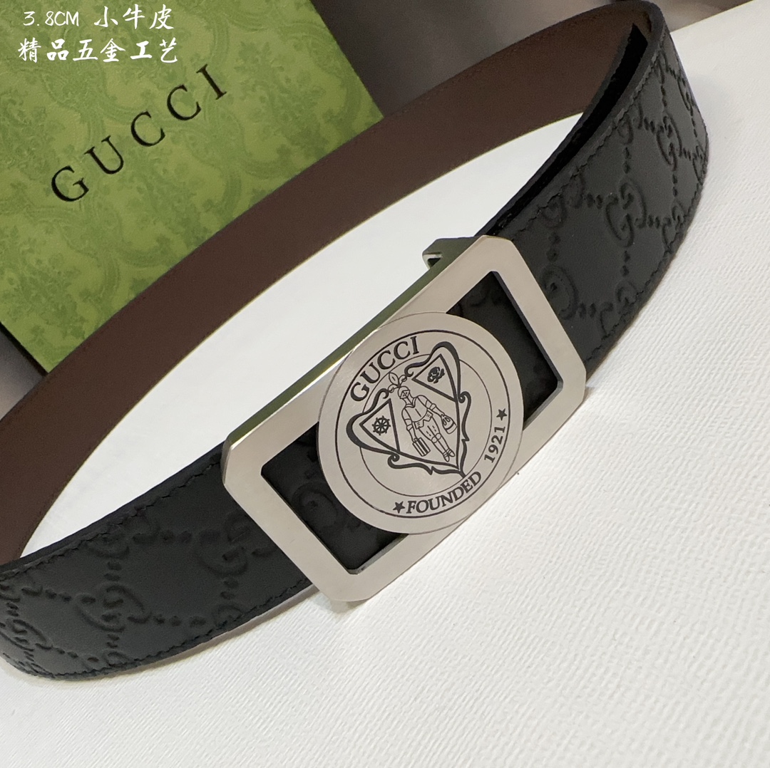 GUCCi古琦男士宽度3.8CM简单