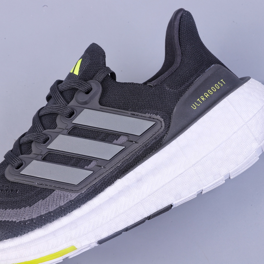 Adidas Ultra Boost Light UB2023 series low-top sock-style knitted breathable cushioning casual sports jogging shoes HQ6339