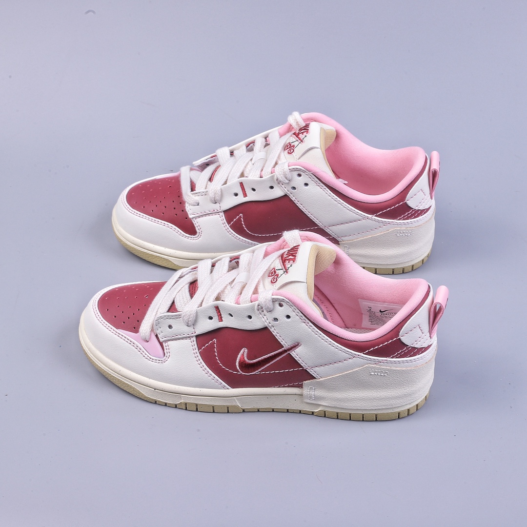 300 C Nike Dunk Low Disrupt 2 ”Desert Bronze” 情人节 滑板鞋 FD4617-667