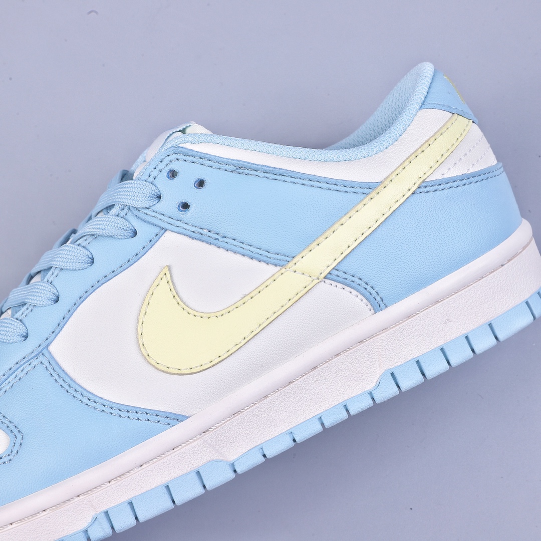 K version Nike Wmns SB Dunk Low ”Ocean Bliss Citron Tint” dunk series low-top leisure shoes ”Lemon Sea Salt Blue” DD1503-123