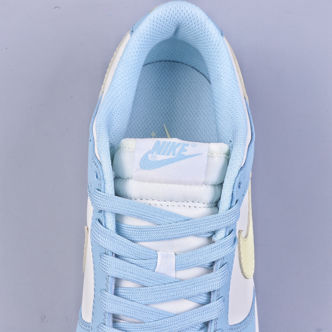 K version Nike Wmns SB Dunk Low ”Ocean Bliss Citron Tint” dunk series low-top leisure shoes ”Lemon Sea Salt Blue” DD1503-123