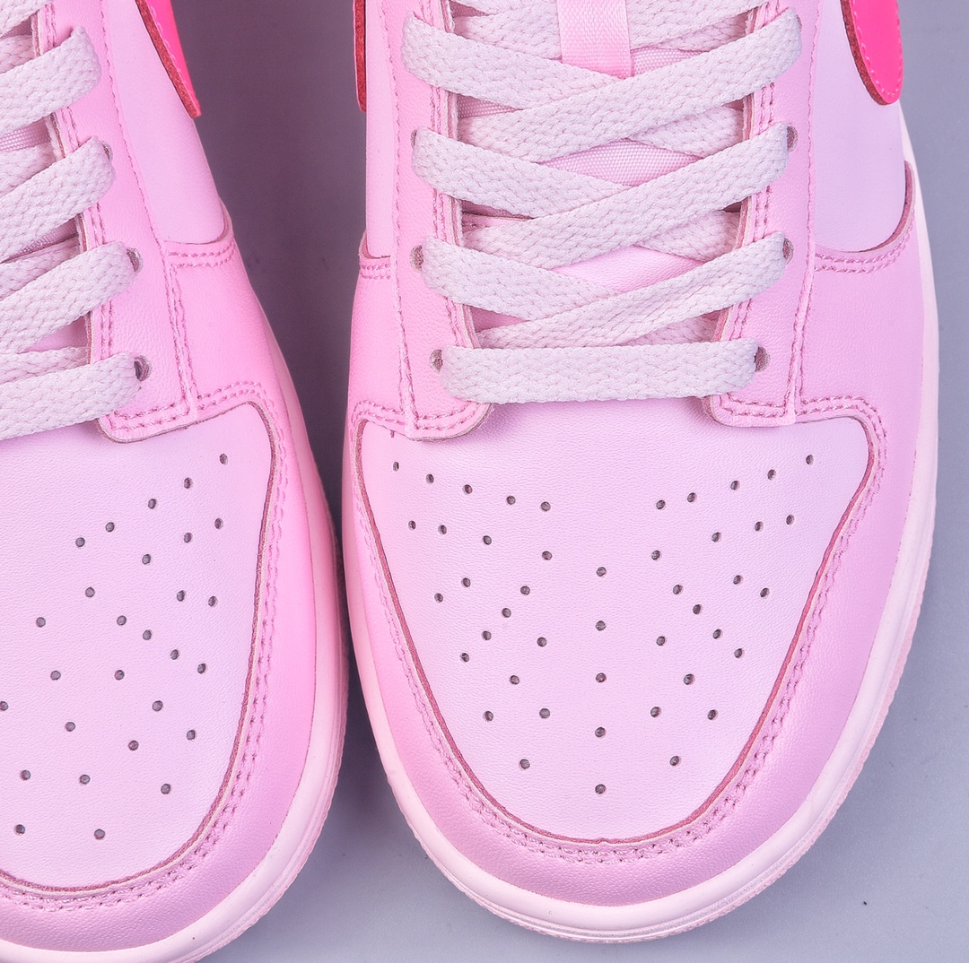 220 K版Nike SB Dunk Low Triple Pink 芭比荧光粉 DH9765-600