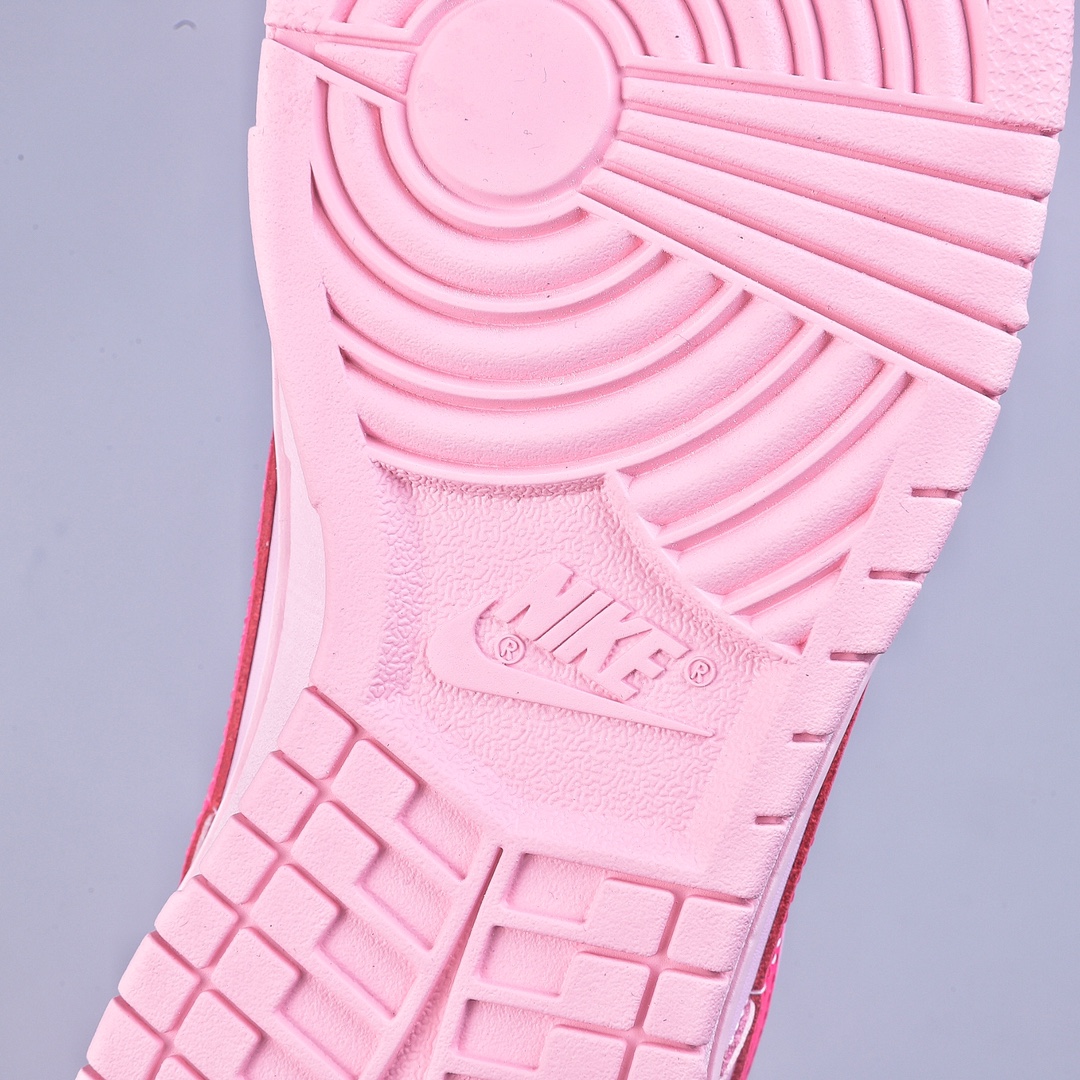 220 K版Nike SB Dunk Low Triple Pink 芭比荧光粉 DH9765-600