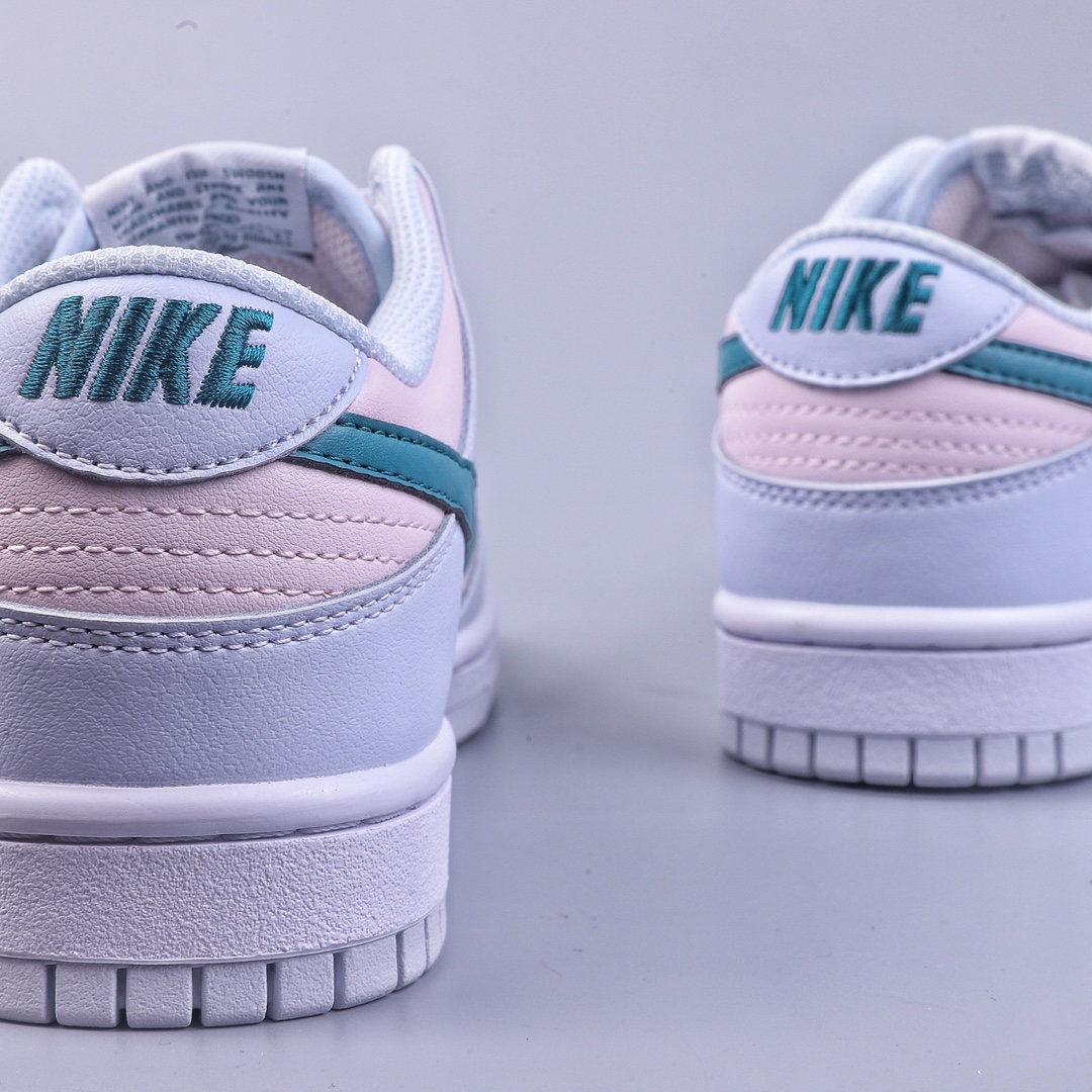 220 K版NK Dunk Low ”Mineral Teal” 浅蓝粉绿钩 低帮休闲运动板鞋 FD1232-002