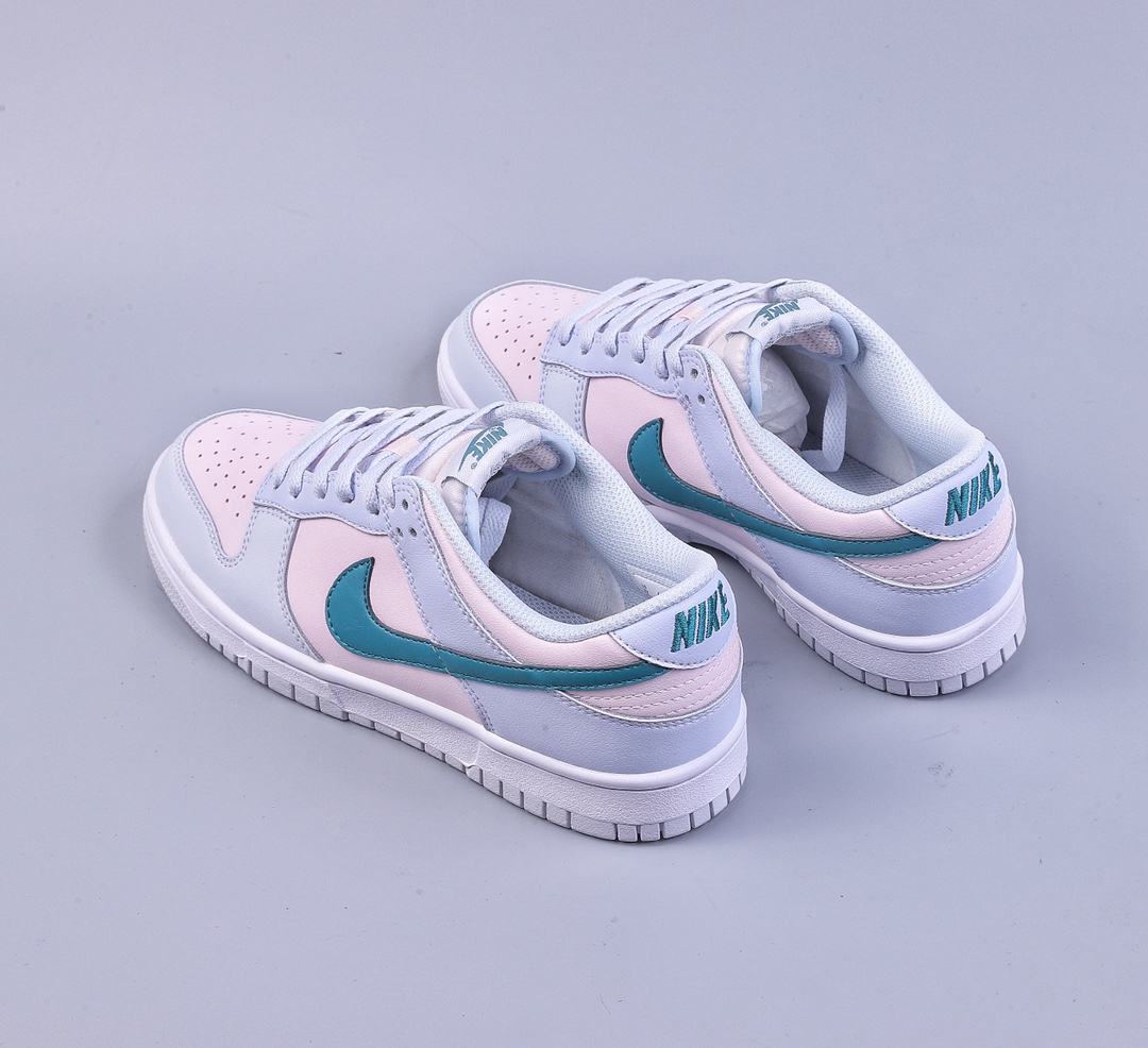 220 K版NK Dunk Low ”Mineral Teal” 浅蓝粉绿钩 低帮休闲运动板鞋 FD1232-002