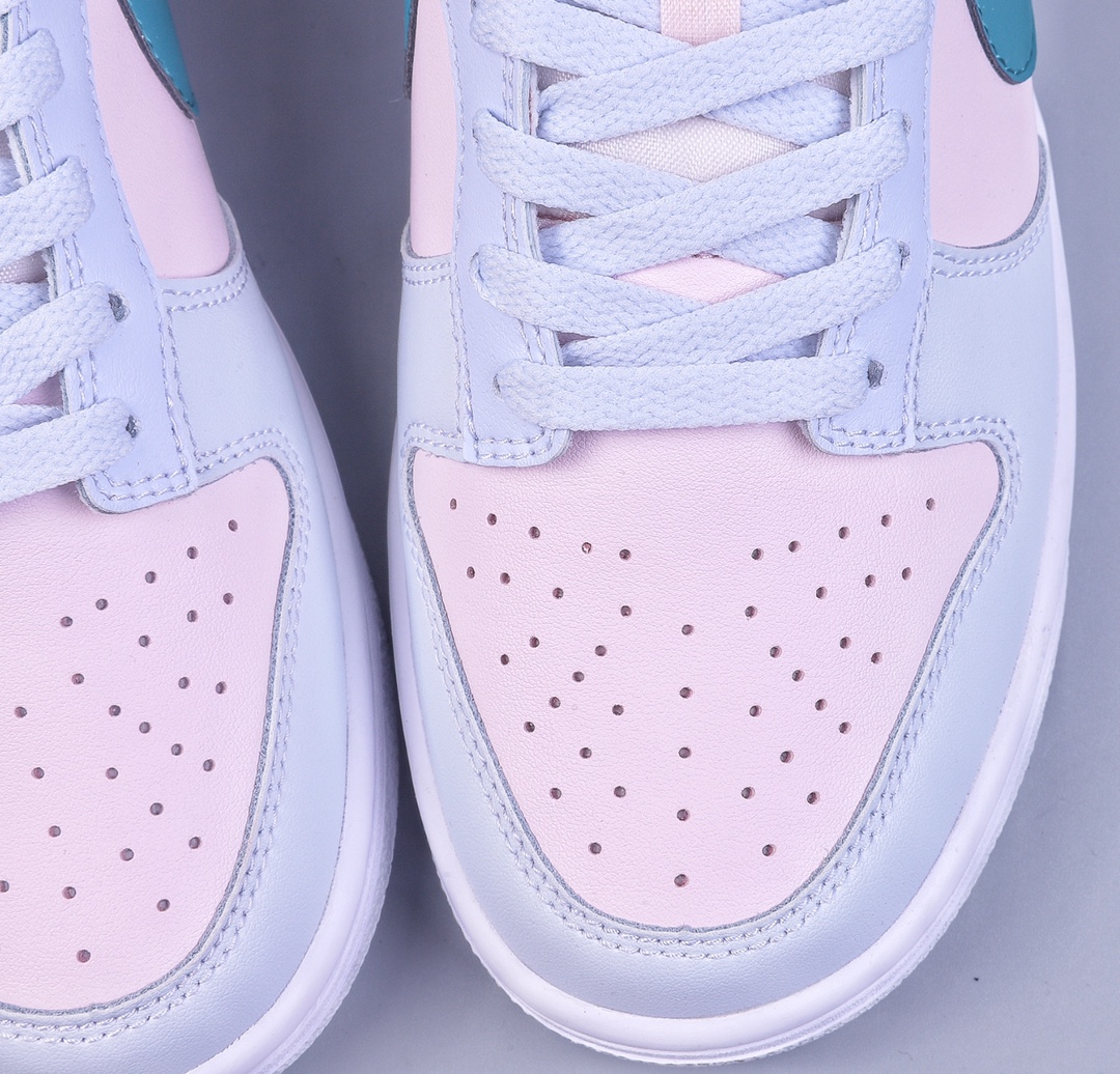 220 K版NK Dunk Low ”Mineral Teal” 浅蓝粉绿钩 低帮休闲运动板鞋 FD1232-002