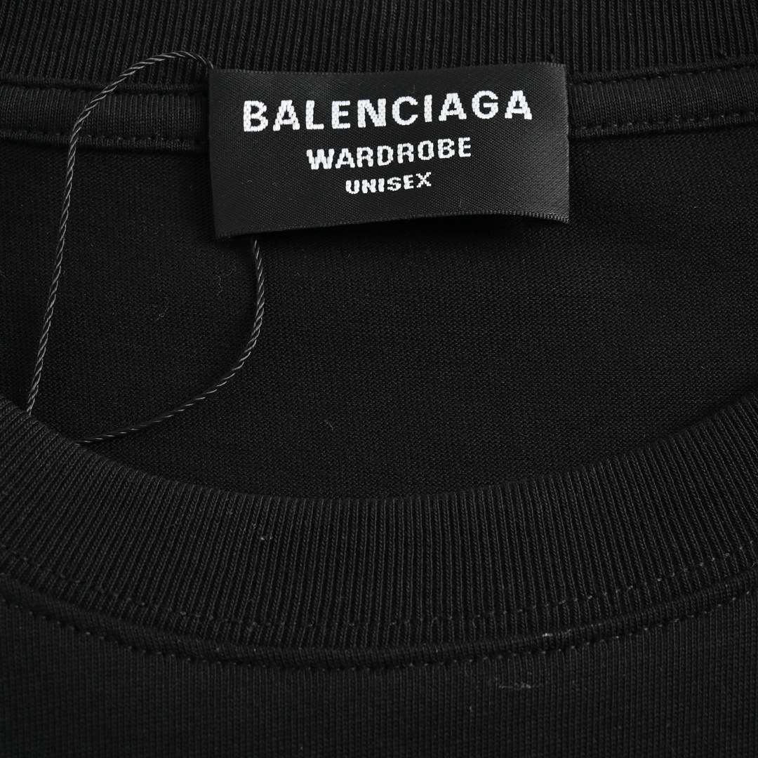 Balenciaga/巴黎世家 23ss 粮食计划印花短袖 balenciaga