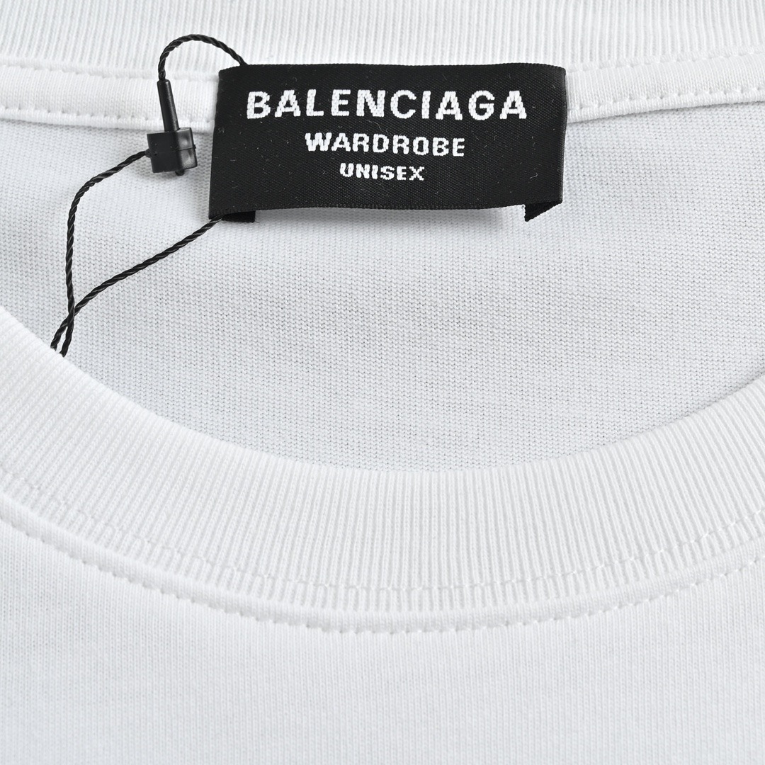 Balenciaga/巴黎世家 23ss 粮食计划印花短袖 balenciaga