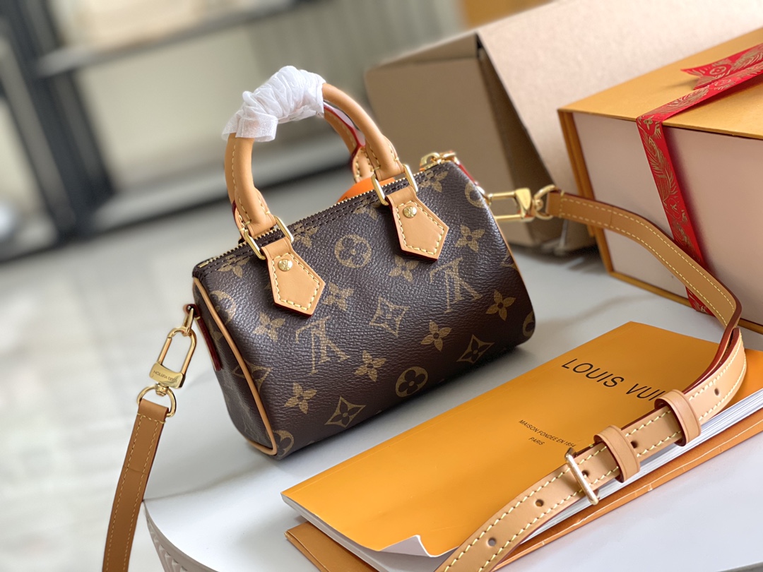 路易威登 Louis Vuitton 高定典藏经典高奢皮具手袋托特包斜挎包女包 #F2B7A7E2 2