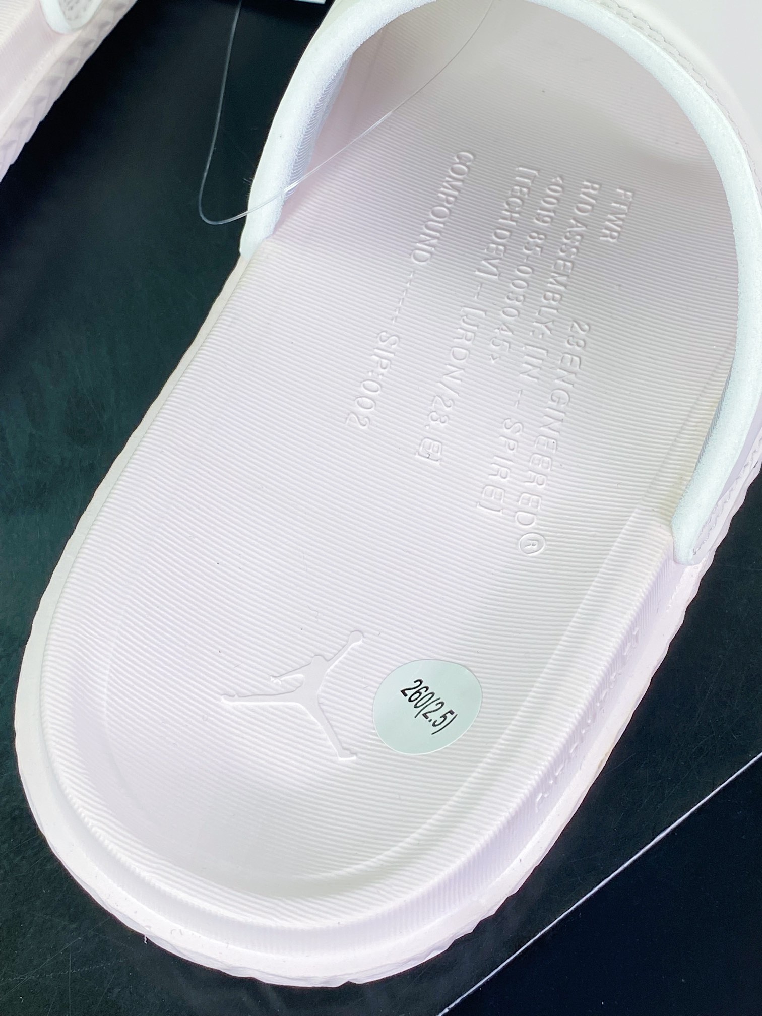 110 Air Jordan Play Slide"Light Pink/Black"游玩系列舒适透气时尚一字休闲运动拖鞋“淡粉黑LOGO”DC9835-600