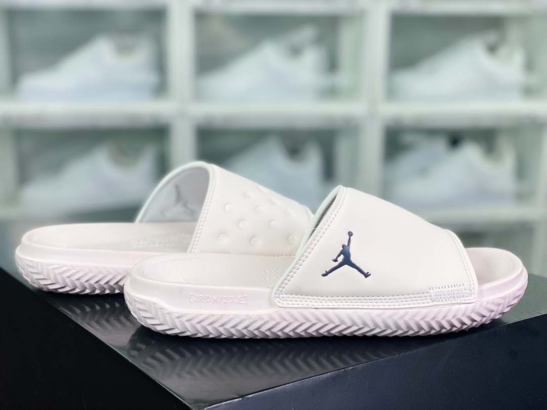 110 Air Jordan Play Slide"Light Pink/Black"游玩系列舒适透气时尚一字休闲运动拖鞋“淡粉黑LOGO”DC9835-600