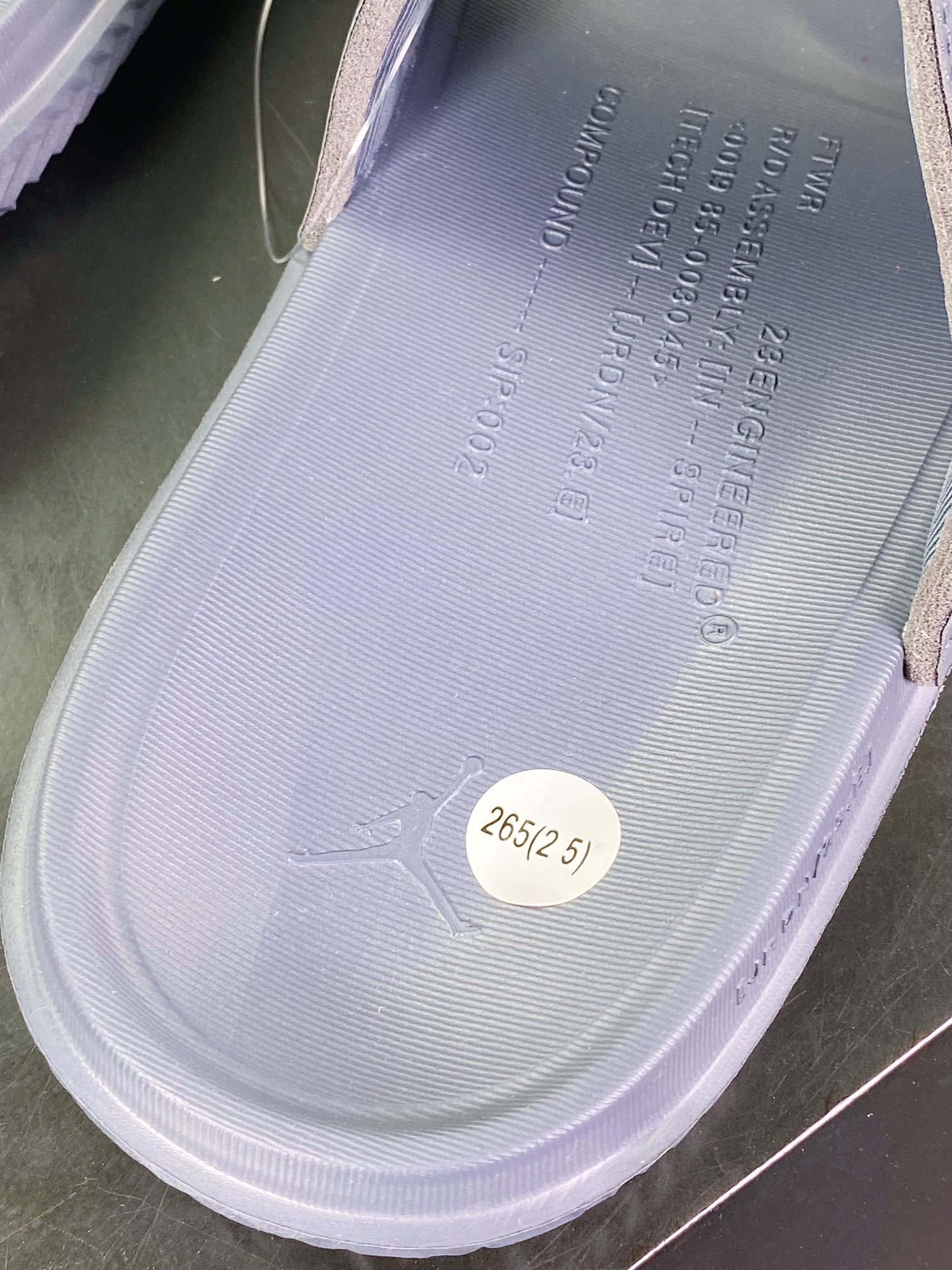 Air Jordan Play Slide ”DarkGrey/White” Play Series Slippers ”Carbon Gray White LOGO” DC9835-001