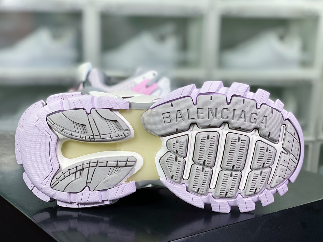 Balenciaga BALENCIAGA Track LED Trainers 3.0 Retro Wild Running Grandpa Trendy All-match Jogging Shoes 555032 W3AD6 1258
