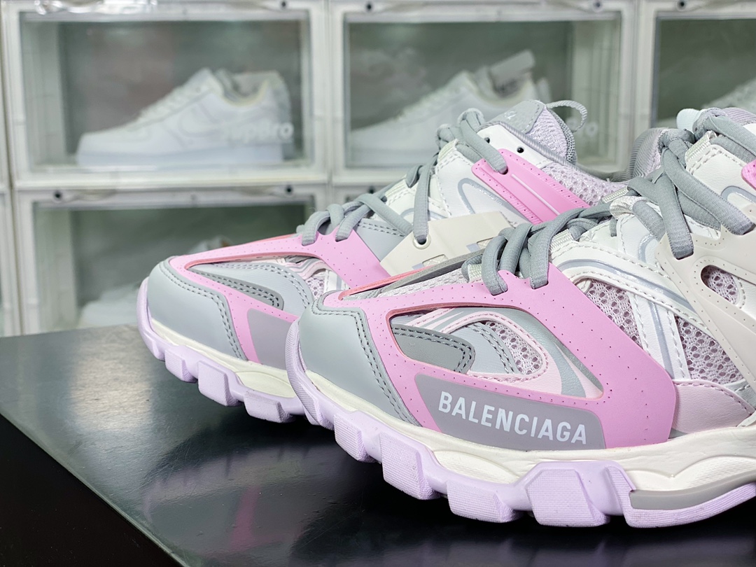 Balenciaga BALENCIAGA Track LED Trainers 3.0 Retro Wild Running Grandpa Trendy All-match Jogging Shoes 555032 W3AD6 1258