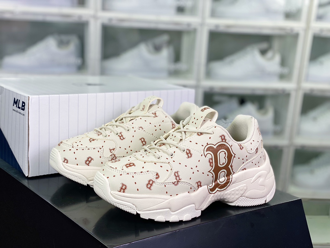 BOSTON Red X [MLB] Big Ball Chunky A Running Dad's jogging shoe 