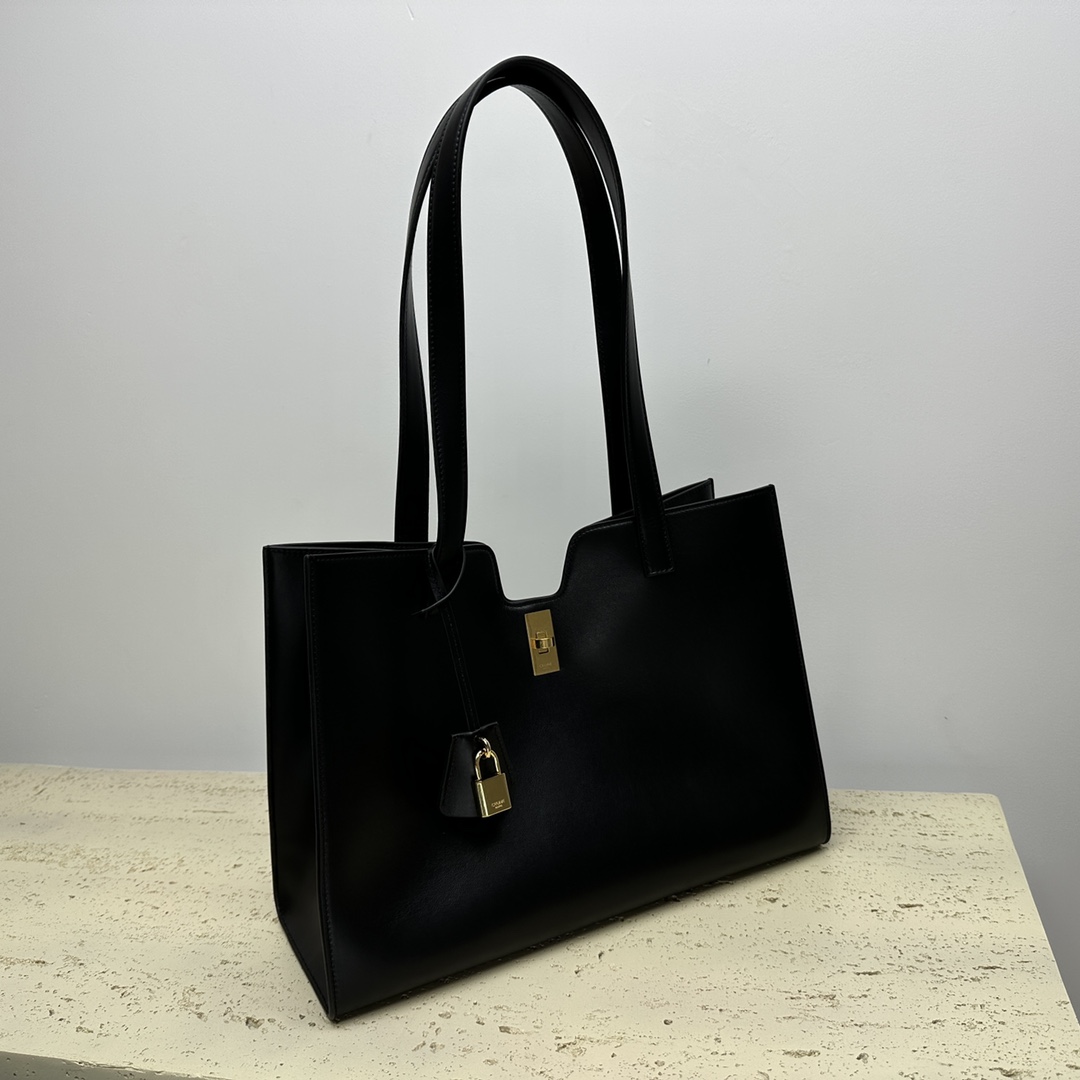 CABAS16光滑牛皮革手袋新品15X11X5英寸37X29X12厘米本款型可装下IPAD等平板电脑牛皮