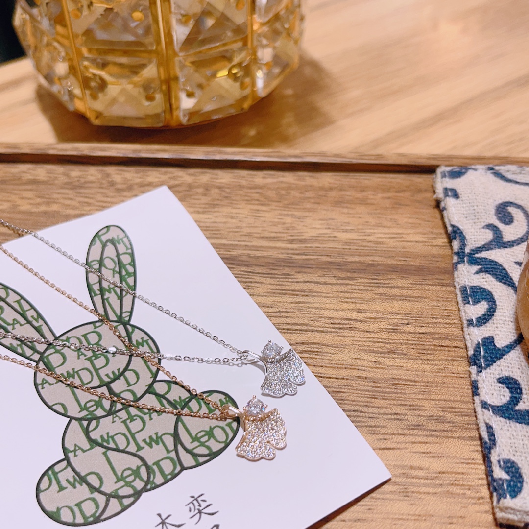 インスタ風S925スターリングシルバーネックレスゴールド 旅行