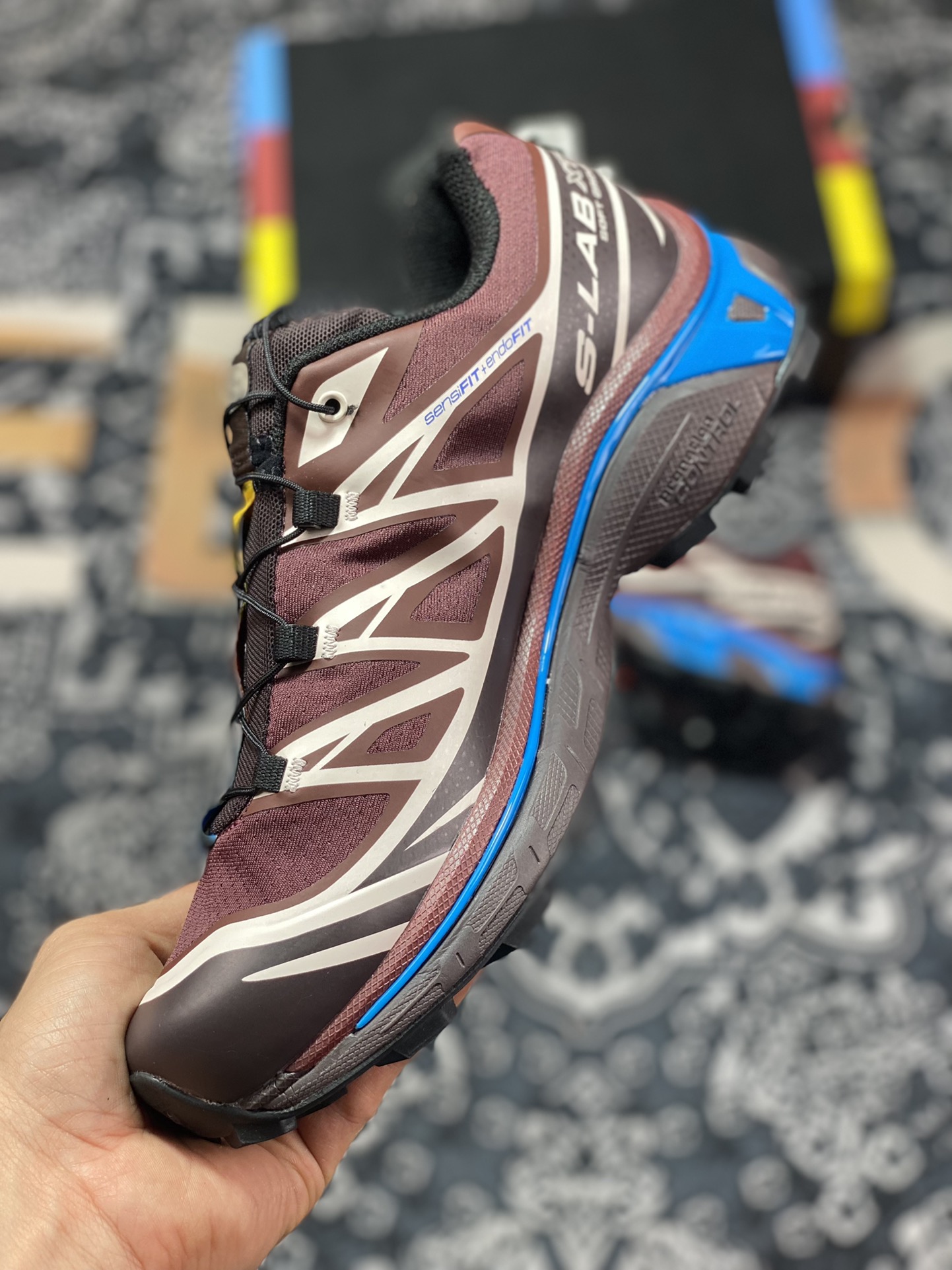 Salomon XT-6 ”Madder Brown/Mocha Mousse/Chocolate Plum” Skyliste