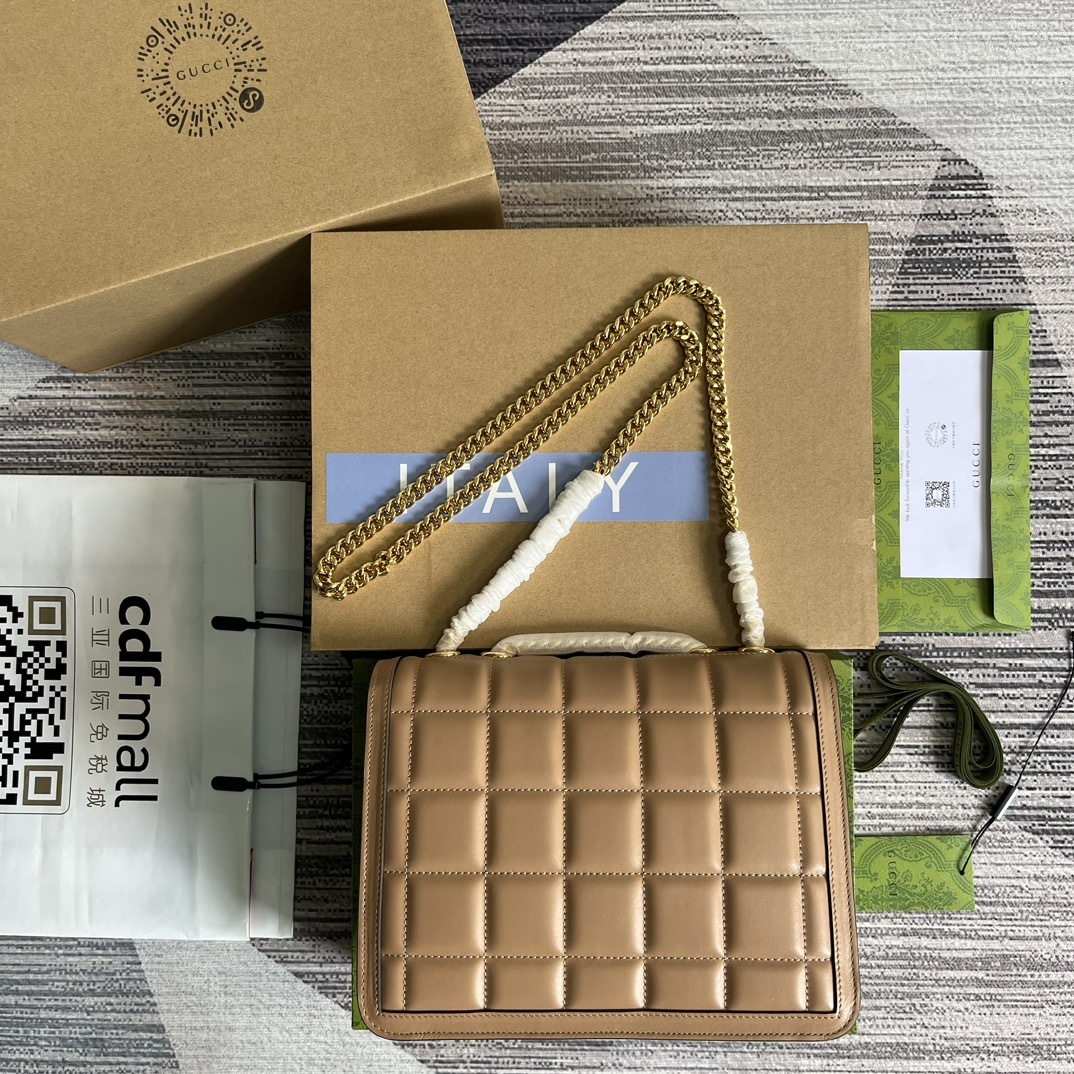 配全套包装️GucciDeco系列小号肩背包Gucci不断拓展自身视野以全新手法焕新演绎经典廓形和精致面