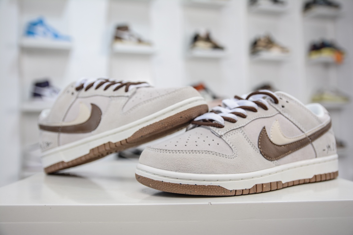 240 Nike SB Dunk Low ”85” 灰棕双勾 SB低帮运动休闲板鞋 DO9457-115