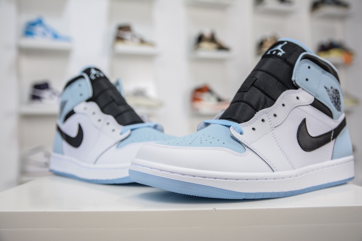 260 纯原版 Nike Air Jordan 1 Mid AJ1乔1中帮文化篮球鞋 DV1308-104