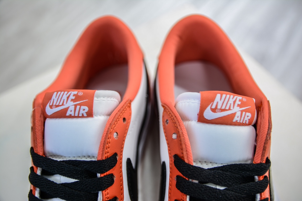 200 原装Air Jordan 1 Low 白橙 白扣碎 AJ1 CZ0790-801